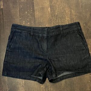 LOFT Black Denim Jean Shorts